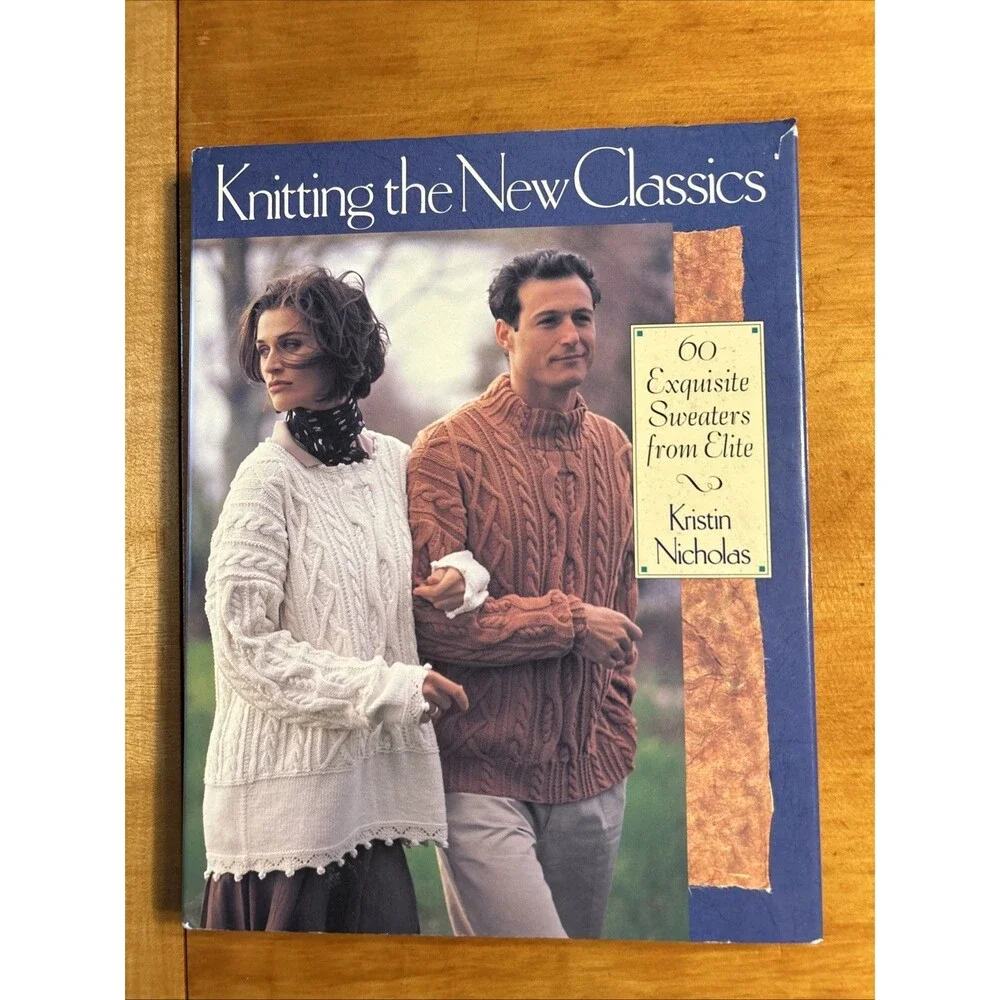 Knit The New Classics 60 Exquisite Sweaters From Elite Hardcover - Picture 2 of 15